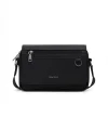 กระเป๋าสะพายข้าง Saffiano Flap Crossbody Bag