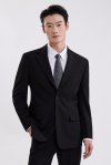 เสื้อสูท TECHFLEX Regular-Fit Suit - Black