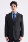 เสื้อสูทผู้ชาย Textured Weave Regular-Fit Suit