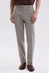 Premium Tailored Fit Trousers - Light Grey