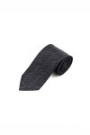 เนคไท 7.5 cm Black Melange Tie