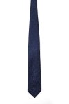 7.5 cm Shadow Bloom Tie - Navy