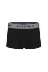 กางเกงชั้นในชาย Dapper Iconic Pima Cotton Trunks – Black (Pack 2 Pcs.)