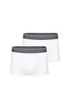 กางเกงชั้นในชาย Dapper Pima Cotton Trunks – White (Pack 2 Pcs.)