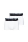 กางเกงชั้นในชาย Dapper Iconic Pima Cotton Trunks – White (Pack 2 Pcs.)