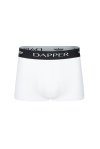 กางเกงชั้นในชาย Dapper Iconic Pima Cotton Trunks – White (Pack 2 Pcs.)