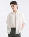 เสื้อเชิ้ตแขนสั้น Chevron Jacquard Shirt