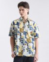 เสื้อเชิ้ตแขนสั้น Summer Mosaic Print Shirt