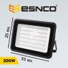 โคมไฟสปอร์ตไลท์ LED 200 วัตต์ จำนวน 10 กล่อง