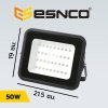 โคมไฟสปอร์ตไลท์ LED 50 วัตต์ จำนวน 20 กล่อง