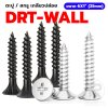 น๊อต / ตะปู / สกรูหัวแบบ DRY-WALL ความแข็งแรงสูง ตะปูเกลียวปล่อย สีดำ - สีเงิน ขนาด 25mm