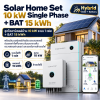 Solar Home Set 10 kW Three Phase + BAT 15 kWh