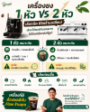 เปรียบเทียบเครื่องชงกาแฟ 1 หัวและ 2 หัวสำหรับร้านกาแฟ เปรียบเทียบเครื่องชงกาแฟ 1 หัวและ 2 หัวสำหรับร้านกาแฟ