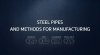 Steel pipes and methods for manufacturing steel pipes