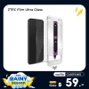 ✨ลดเหลือ 59 ใช้คูปอง CASEFILM15✨ ฟิล์มกระจกกันมองเต็มจอแบบใส ZTEC ULTRA Tempered Glass Automatic Alignment
