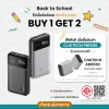 (ชื้อ 1 ได้ 2) แบตสำรอง CUKTECH PB150S ความจุ 15000mAh (CCC / CE)  (แถมฟรี CUKTECH AD653C)