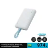 (ชื้อ 1 ได้ 2) พาวเวอร์แบงค์ CUKTECH AURA WPB100L (CCC , CE) (แถมฟรี CUKTECH AC301 สีฟ้า)