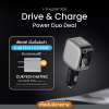 (แถมฟรี HA716C) หัวชาร์จในรถ CUKTECH CC903P Car Charger หัวชาร์จในรถ 100W Max