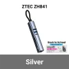(Buy 1 Get 2) HUB 8 in 1 ZTEC ZH841 (FREE ZTEC ZMO1316 White)