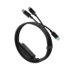 สายชาร์จเร็ว TYPE C CUKTECH C2C615 Ai Charging 6A 140W