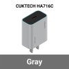 (ซื้อ1 แถม 1) หัวชาร์จ TYPE C CUKTECH HA716C 20W