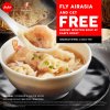 Fly Airasia Get 1 Free Shrimp Wonton Soup