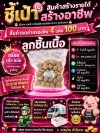 ลูกชิ้นเนื้อ 4 แพ็ค 100 บาท