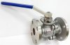 BALL VALVE STAINLESS STEEL  FLANGE  JIS10K HAND LEVER SIZE DN100  4"