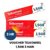 Voucher Telkomsel 1,5GB 3 HARI