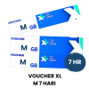 Voucher XL Axiata Paket Harian M 7 HARI