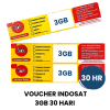 Voucher Indosat Freedom Internet 3GB 30 HARI