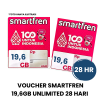 Voucher Smartfren UNLIMITED Lite FUP 700MB/HARI 28 HARI