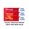 Voucher Telkomsel 5GB 5 HARI NEW VALUE