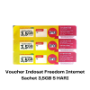 Voucher Indosat Freedom Internet 3,5GB 5HARI