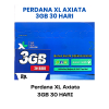 Perdana XL Axiata 3GB 30 HARI
