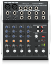 Behringer XENYX 802S 8-Input Mixer with USB Streaming Interface