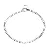 Chrome Plated Short Link Chain Collar with Flat Chain - 1.5 mm 20 inch ( 50722 050 02 )