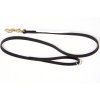 Black Waterproof dog single lead DP28