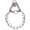 MICRO-PLUS Stainless Steel Training Prong Collar with Center-Plate and Assembly Chain (1.5 mm x 12 inches) Herm Sprenger ( 50075 012 55 )