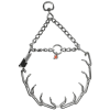 ULTRA-PLUS Training Prong Collar with Center-Plate, Swivel, Assembly Chain and ClicLock (3.25 mm x 23 inches) Herm Sprenger ( 50122 009 55 )