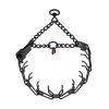 Black Stainless Steel Prong Collar with ClicLock (3.2 mm x 23 inches) Herm Sprenger