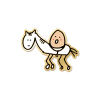 KENTARO SAKAGUCHI - PIN BADGE 3 (HANDWRITTEN DESIGN)
