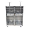 Combined Stainless Steel Pets Cage BXG 12 [SINOHERO]