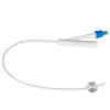 Premium Dog Silicone Foley Catheter, 2-way, White