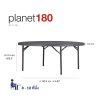 ZOWN - โต๊ะกลม Planet-180