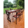ชุดโต๊ะ+เก้าอี้ 4 ตัว โครงเหล็กใช้เป็นเหล็กกันสนิม ชุดโต๊ะ+เก้าอี้ 4 ตัว โครงเหล็กใช้เป็นเหล็กกันสนิม