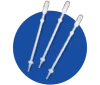 Tribulb pipette
