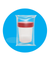 Urine Cup 120ml Sterile ปากกว้าง