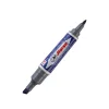 HORSE ปากกามาร์คเกอร์ รุ่น 2 หัว สีน้ำเงิน (แพ็ค 3)
