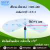 หัวฉีดสเปรย์ด้านเดียว เกลียวใน ขนาด 1/2" รหัสสินค้า 360-1 บรรจุ 10 ตัว